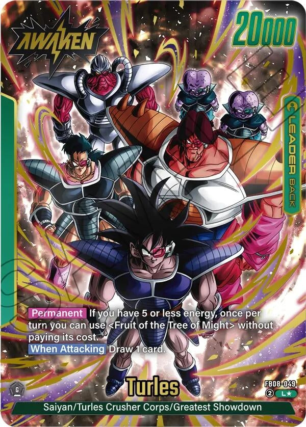 Image for Turles - FB08-049 (Alternate Art) (FB08-049) (Saiyan's Pride) - Dragon Ball Super: Fusion World