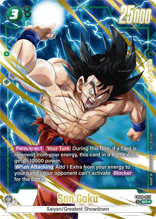 Image for Son Goku - FB08-055 (Alternate Art) (FB08-055) (Saiyan's Pride) - Dragon Ball Super: Fusion World