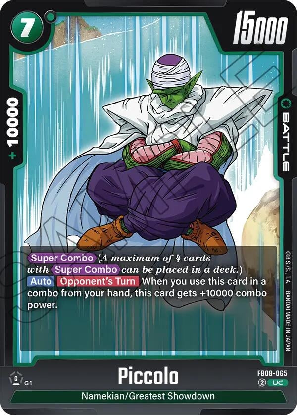 Image for Piccolo - FB08-065 (FB08-065) (Saiyan's Pride) - Dragon Ball Super: Fusion World