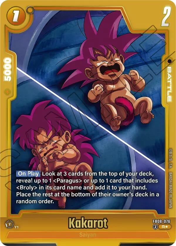 Image for Kakarot - FB08-076 (Alternate Art) (FB08-076) (Saiyan's Pride) - Dragon Ball Super: Fusion World