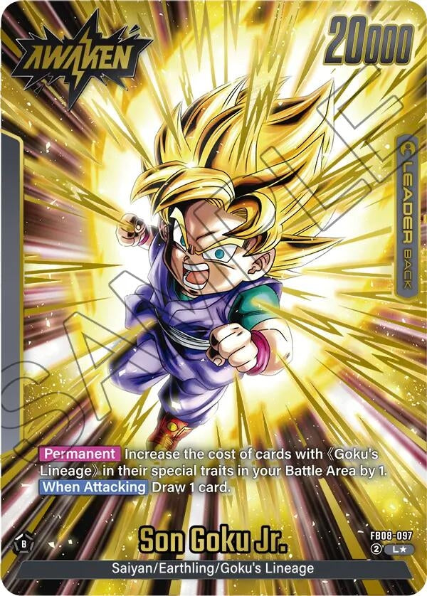Image for Son Goku Jr. - FB08-097 (Alternate Art) (FB08-097) (Saiyan's Pride) - Dragon Ball Super: Fusion World