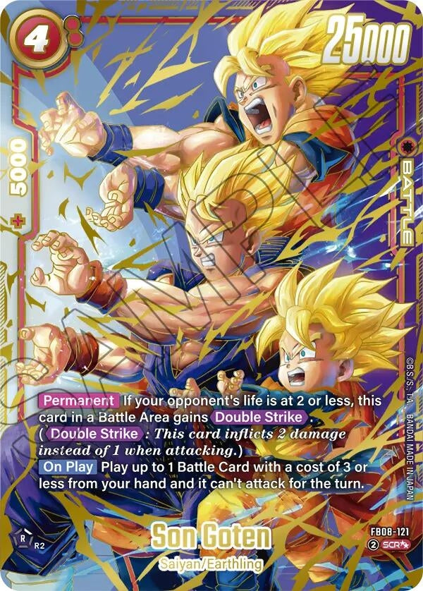 Image for Son Goten - FB08-121 (Super Alternate Art) (FB08-121) (Saiyan's Pride) - Dragon Ball Super: Fusion World