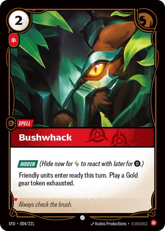 Image for Bushwack (004/221) - Riftbound: League of Legends Trading Card Game