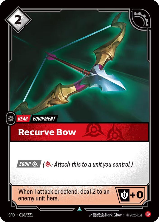 Image for Recurve Bow (016/221) - Riftbound: League of Legends Trading Card Game
