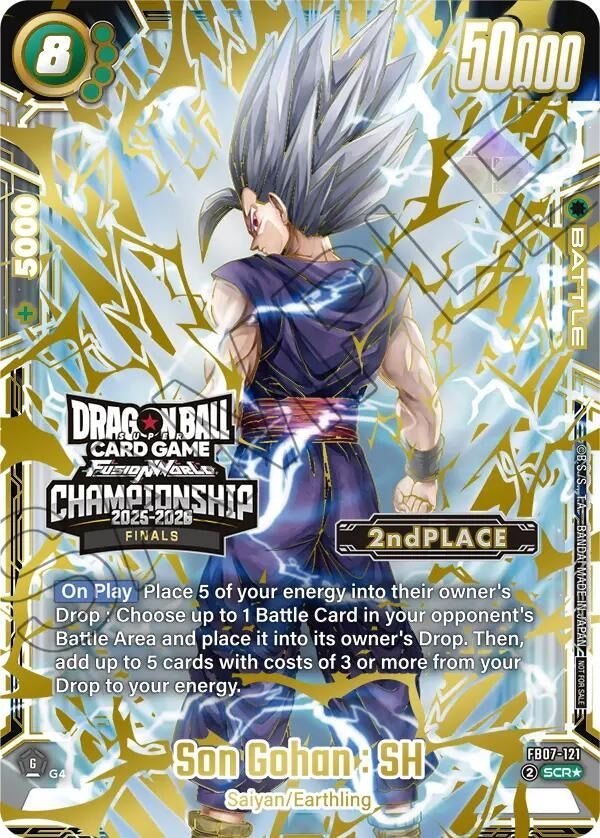 Image for Son Gohan : SH - FB07-121 (Championship 2025-2026 Finals 2nd Place) (FB07-121) - Dragon Ball Super: Fusion World