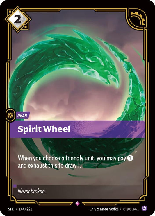 Image for Spirit Wheel (144/221) - Riftbound: League of Legends Trading Card Game