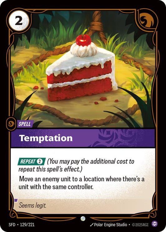 Image for Temptation (129/221) - Riftbound: League of Legends Trading Card Game