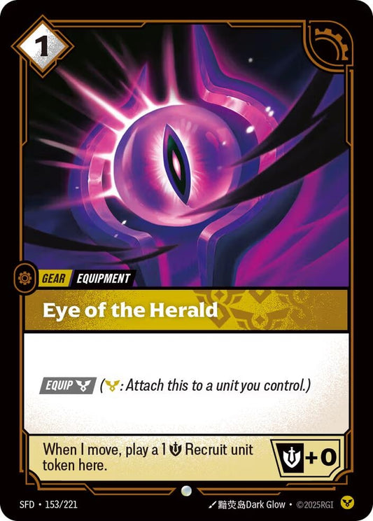 Image for Eye of the Herald (153/221) - Riftbound: League of Legends Trading Card Game