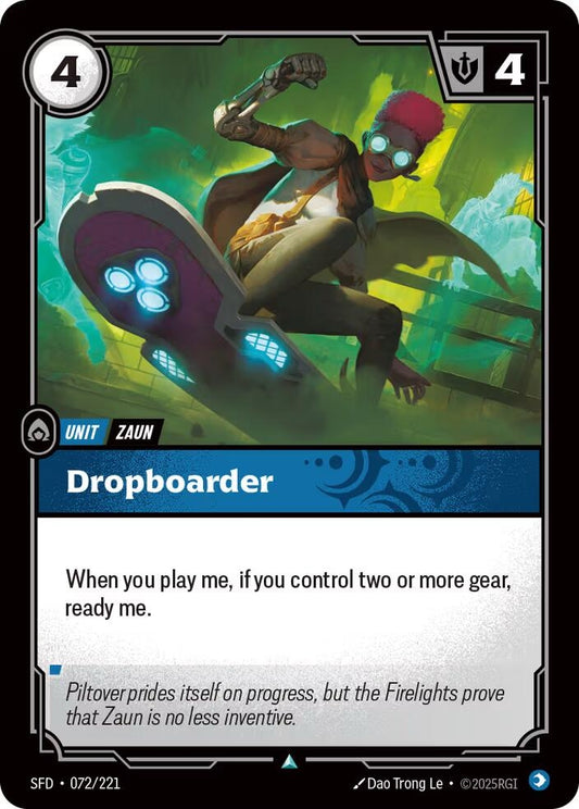 Image for Dropboarder (072/221) - Riftbound: League of Legends Trading Card Game