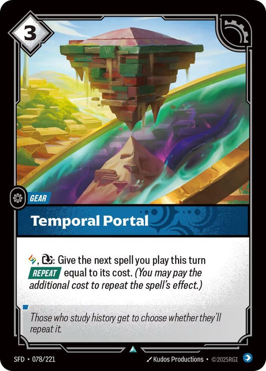 Image for Temporal Portal (078/221) - Riftbound: League of Legends Trading Card Game