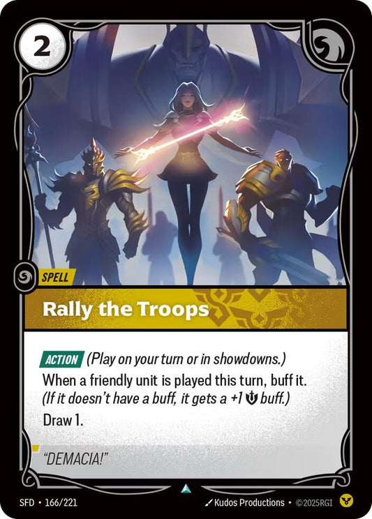Image for Rally the Troops (166/221) - Riftbound: League of Legends Trading Card Game