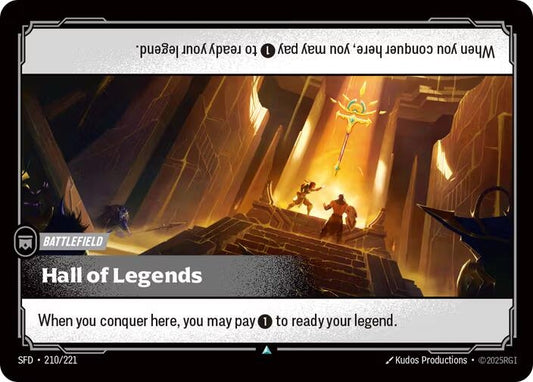 Image for Hall of Legends (210/221) - Riftbound: League of Legends Trading Card Game