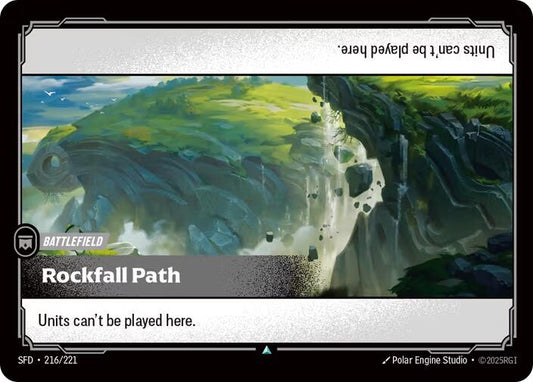 Image for Rockfall Path (216/221) - Riftbound: League of Legends Trading Card Game