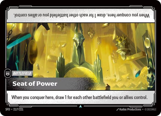 Image for Seat of Power (217/221) - Riftbound: League of Legends Trading Card Game