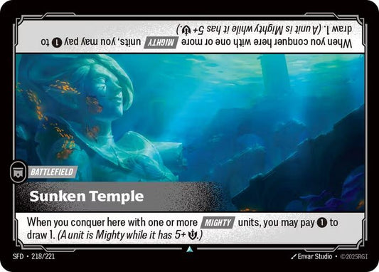 Image for Sunken Temple (218/221) - Riftbound: League of Legends Trading Card Game