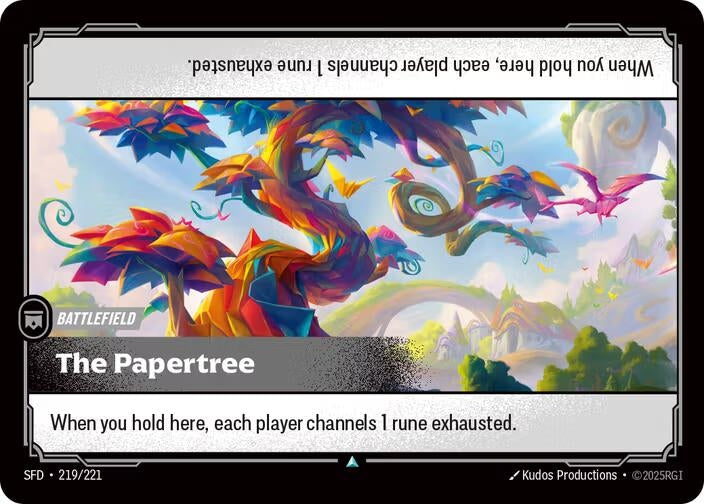Image for The Papertree (219/221) - Riftbound: League of Legends Trading Card Game
