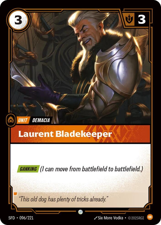 Image for Laurent Bladekeeper (096/221) - Riftbound: League of Legends Trading Card Game