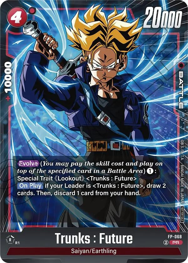 Image for Trunks : Future - FP-068 (FP-068) - Dragon Ball Super: Fusion World