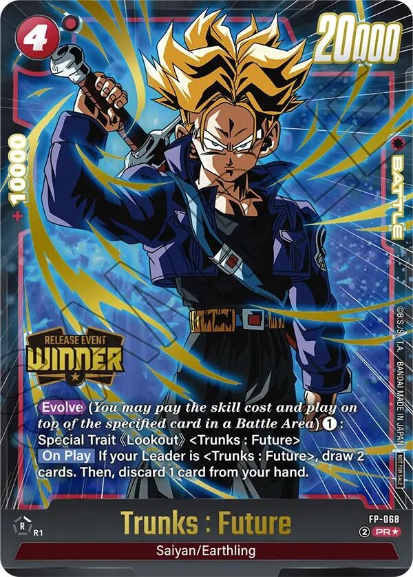 Image for Trunks : Future - FP-068 (Release Event Winner) (FP-068) - Dragon Ball Super: Fusion World