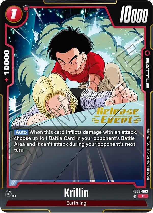 Image for Krillin - FB08-003 (FB08-003) - Dragon Ball Super: Fusion World