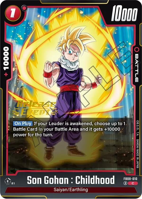 Image for Son Gohan : Childhood - FB08-010 (FB08-010) - Dragon Ball Super: Fusion World