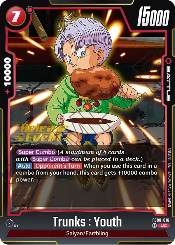 Image for Trunks : Youth - FB08-016 (FB08-016) - Dragon Ball Super: Fusion World