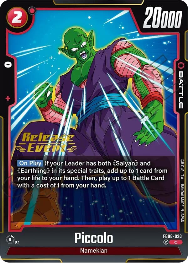 Image for Piccolo - FB08-020 (FB08-020) - Dragon Ball Super: Fusion World