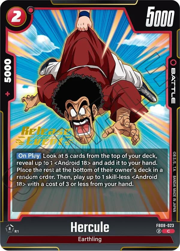 Image for Hercule (FB08-023) - Dragon Ball Super: Fusion World