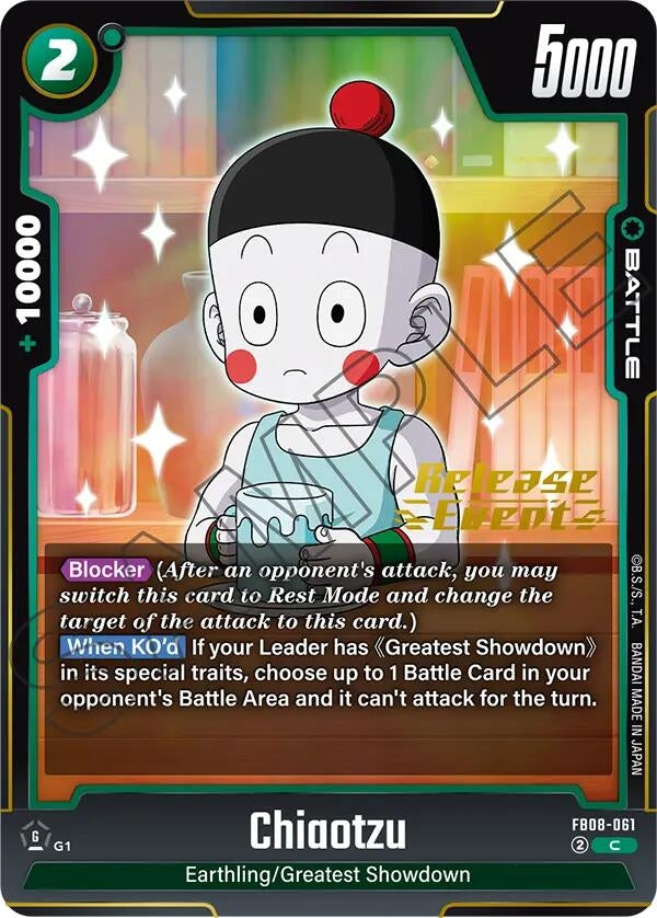 Image for Chiaotzu (FB08-061) - Dragon Ball Super: Fusion World