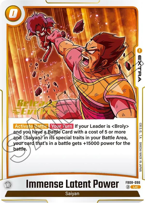Image for Immense Latent Power (FB08-096) - Dragon Ball Super: Fusion World