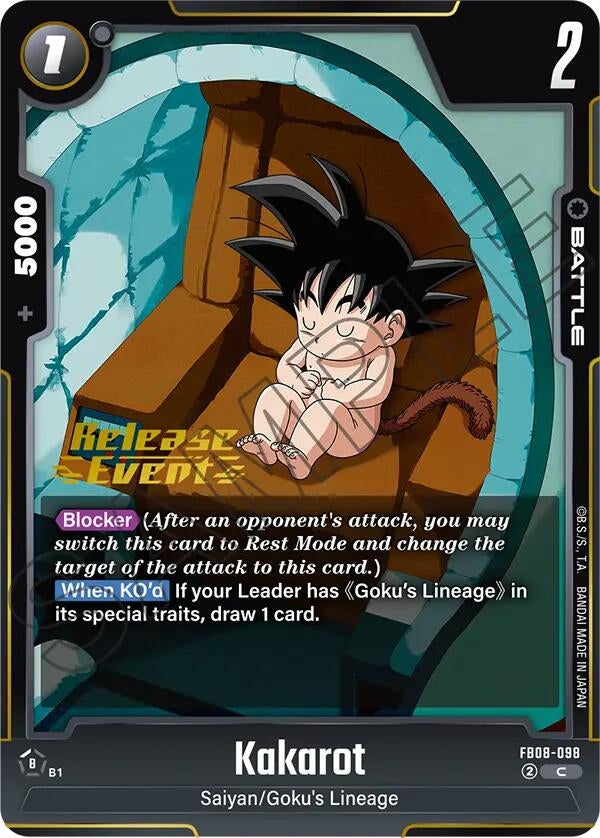 Image for Kakarot - FB08-098 (FB08-098) - Dragon Ball Super: Fusion World