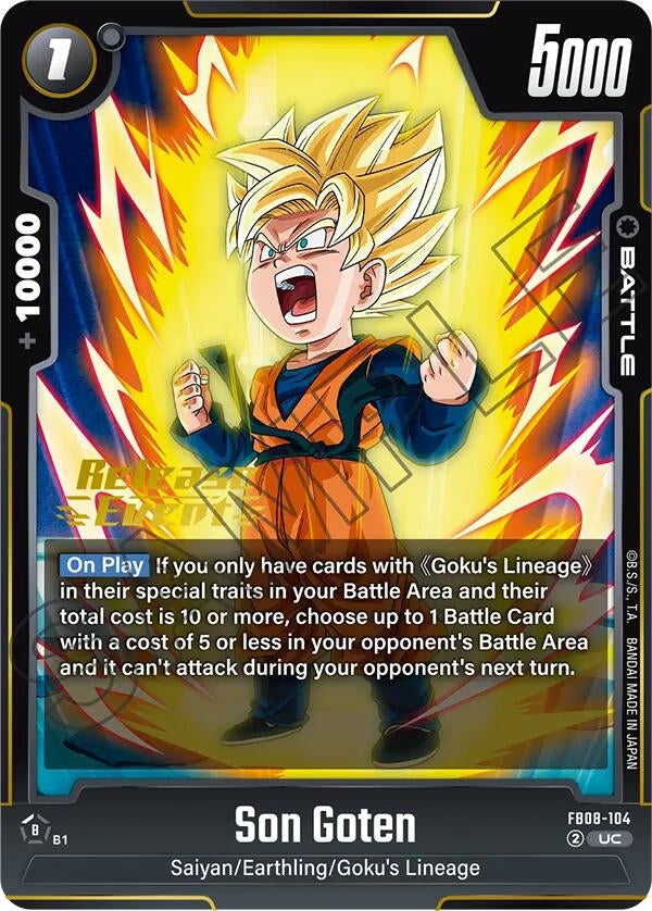 Image for Son Goten (FB08-104) - Dragon Ball Super: Fusion World