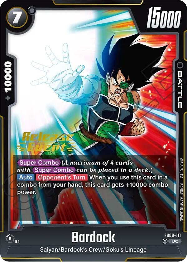 Image for Bardock - FB08-111 (FB08-111) - Dragon Ball Super: Fusion World