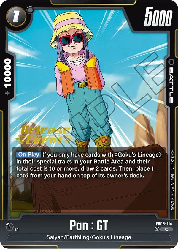 Image for Pan : GT - FB08-114 (FB08-114) - Dragon Ball Super: Fusion World