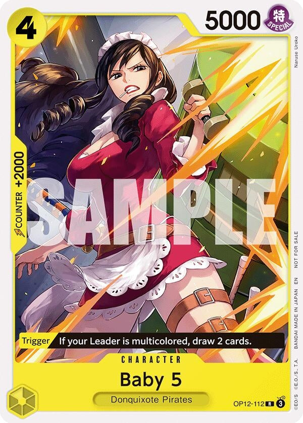 Image for Baby 5 (Tournament Pack 2026 Vol. 1) (OP12-112) - One Piece Card Game