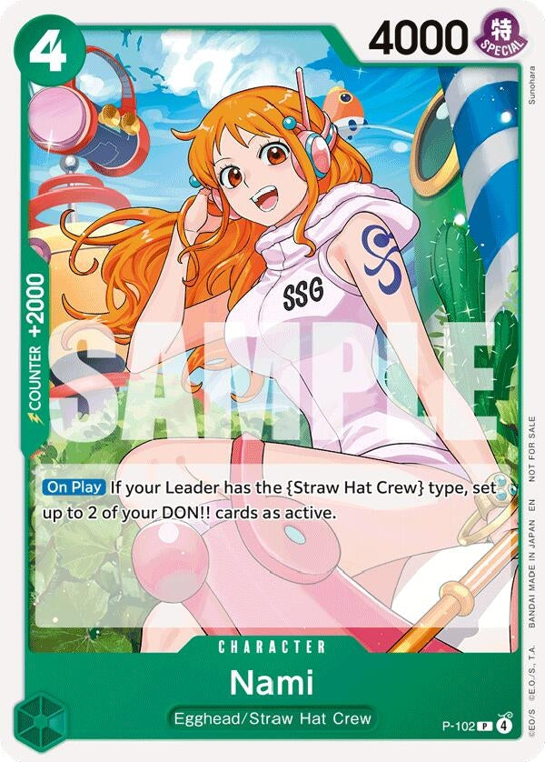 Image for Nami (Store Tournament 2025 Vol. 4) (P-102) - One Piece Card Game