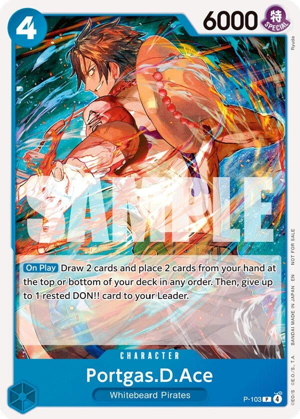 Image for Portgas.D.Ace (Store Tournament 2025 Vol. 4) (P-103) - One Piece Card Game