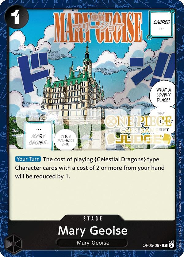 Image for Mary Geoise (Judge Pack Vol. 7) (OP05-097) - One Piece Card Game