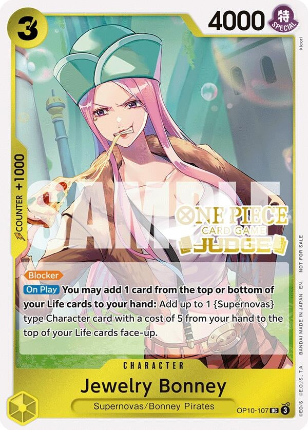 Image for Jewelry Bonney (Judge Pack Vol. 7) (OP10-107) - One Piece Card Game