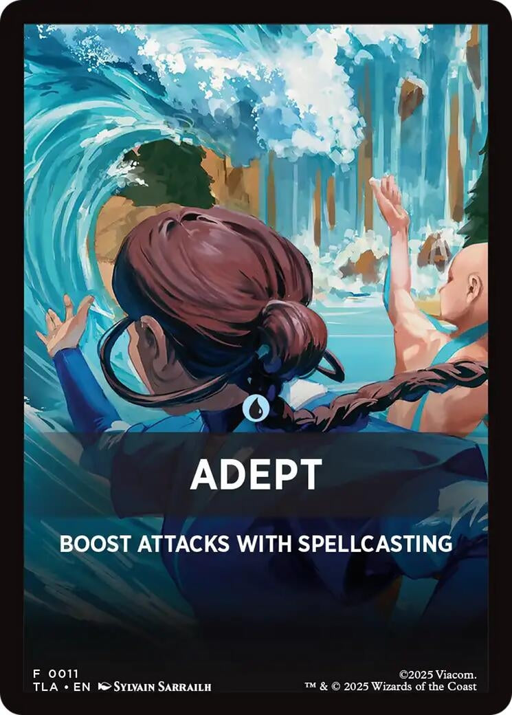 Image for Adept Theme Card (11) (Avatar: The Last Airbender) - Magic: The Gathering
