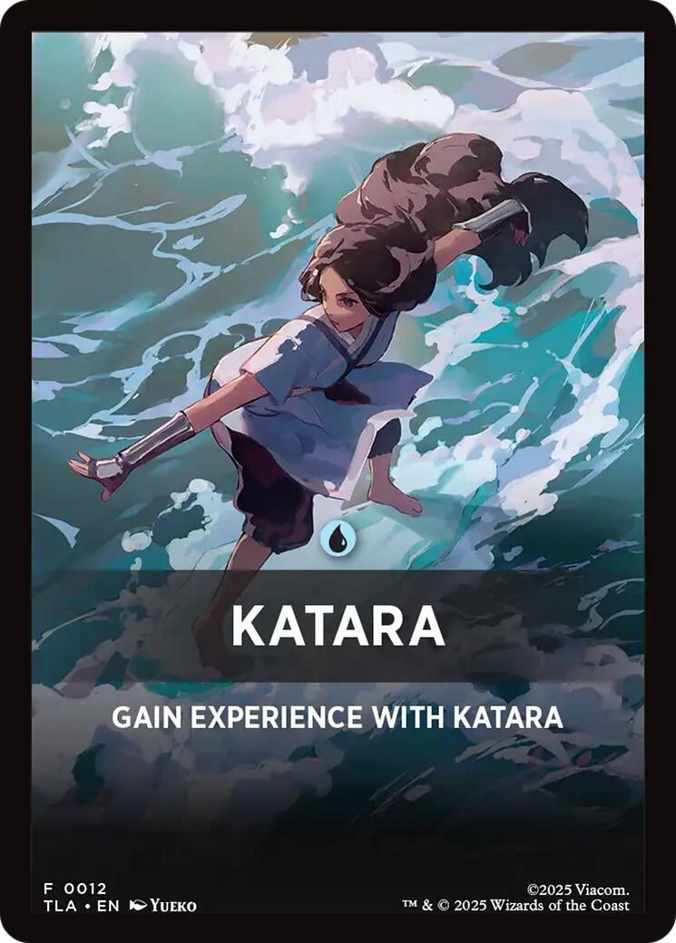 Image for Katara Theme Card (12) (Avatar: The Last Airbender) - Magic: The Gathering