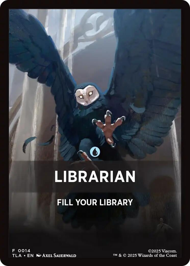 Image for Librarian Theme Card (14) (Avatar: The Last Airbender) - Magic: The Gathering