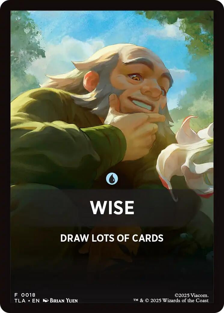Image for Wise Theme Card (18) (Avatar: The Last Airbender) - Magic: The Gathering