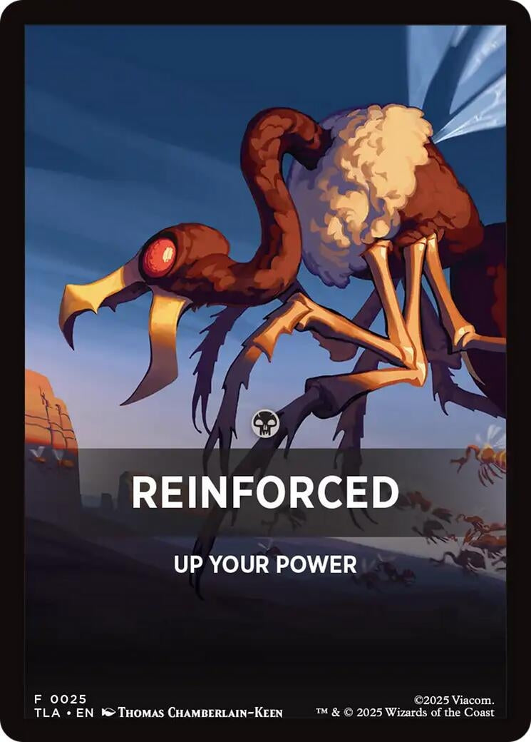 Image for Reinforced Theme Card (25) (Avatar: The Last Airbender) - Magic: The Gathering