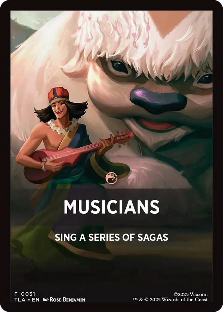 Image for Musicians Theme Card (31) (Avatar: The Last Airbender) - Magic: The Gathering