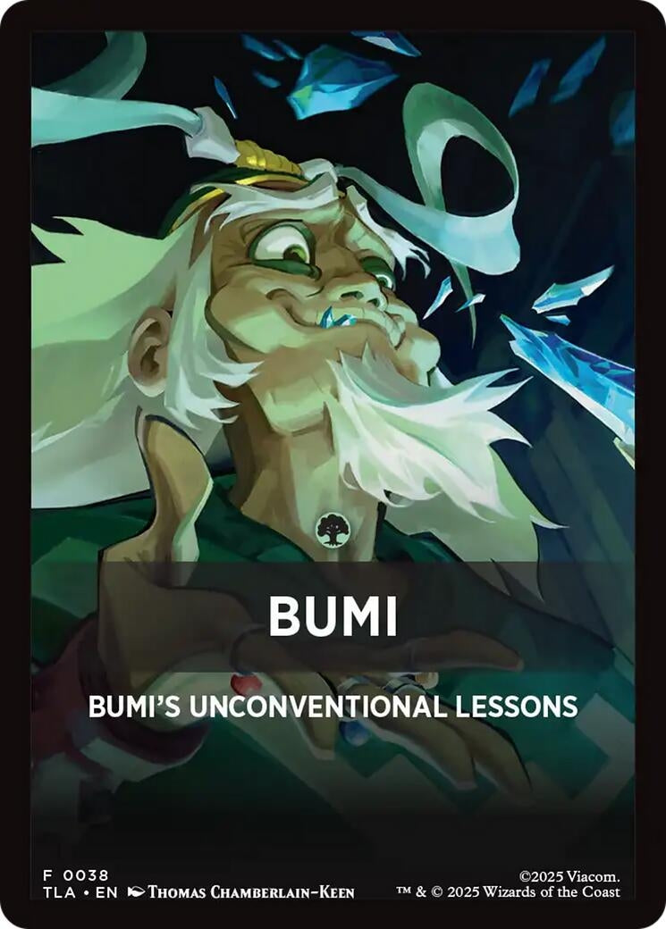 Image for Bumi Theme Card (38) (Avatar: The Last Airbender) - Magic: The Gathering