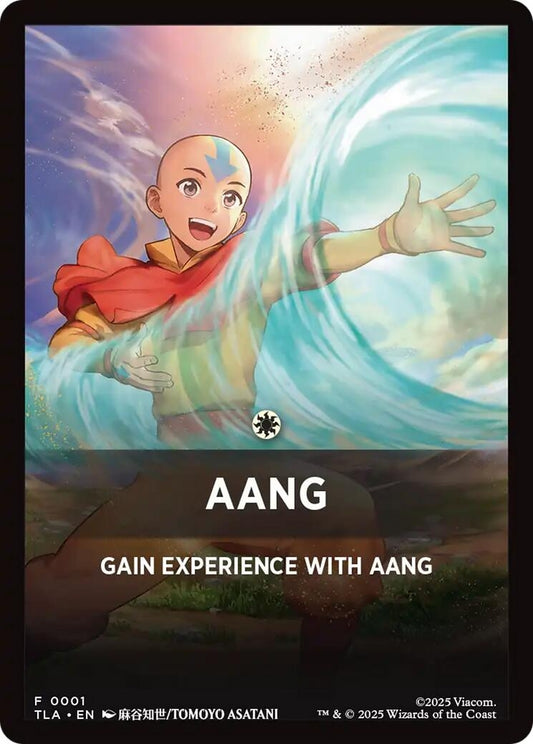 Image for Aang Theme Card (1) (Avatar: The Last Airbender) - Magic: The Gathering