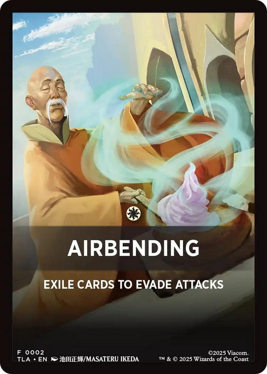 Image for Airbending Theme Card (2) (Avatar: The Last Airbender) - Magic: The Gathering