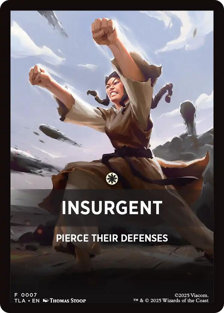 Image for Insurgent Theme Card (7) (Avatar: The Last Airbender) - Magic: The Gathering