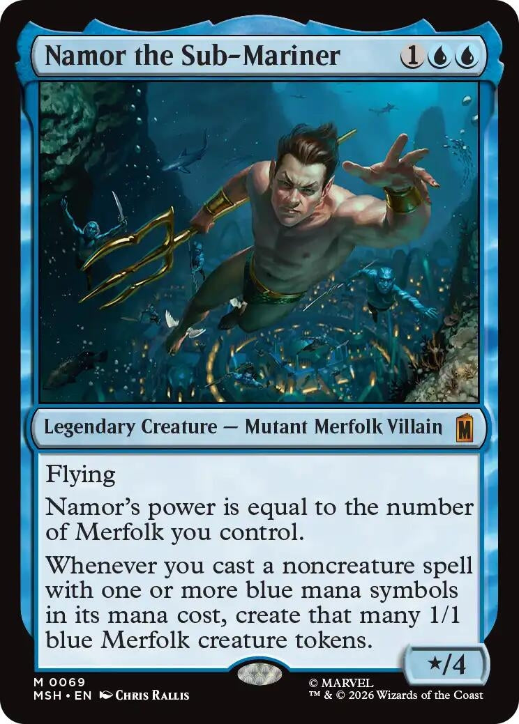 Image for Namor the Sub-Mariner (69) - Magic: The Gathering